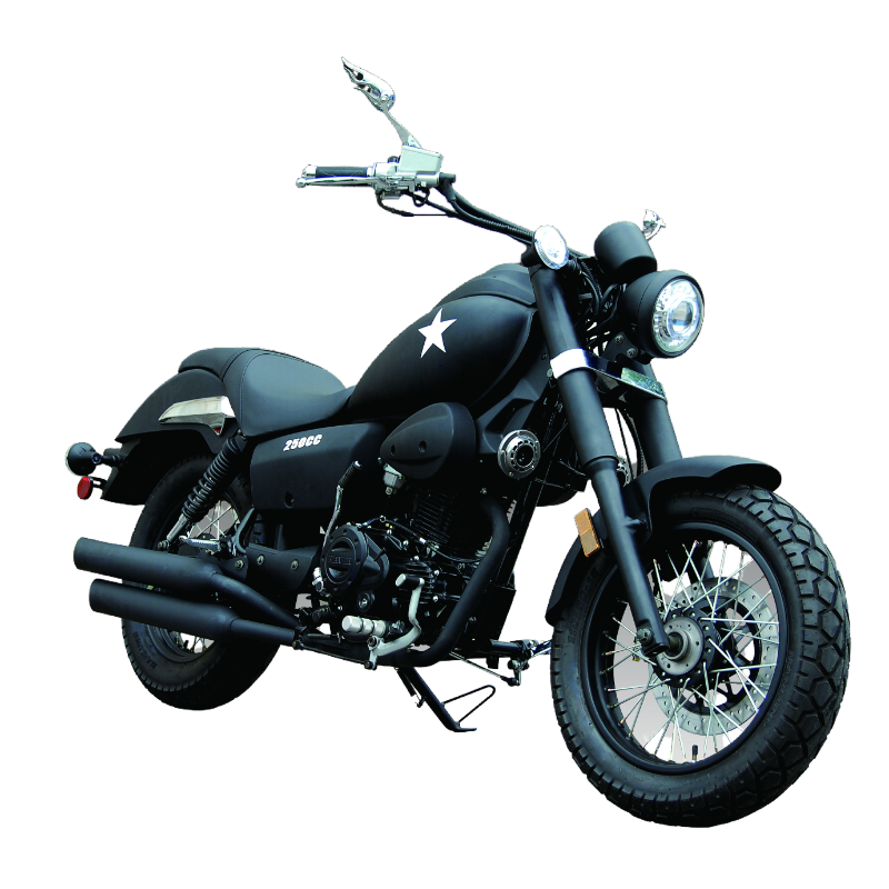 High quality 250cc 300cc gasoline cruiser motorcycle water cooling motorcycle for sale